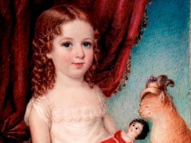 1788-Sarah Goodridge - Ritratto di Georgina Gardner Lee